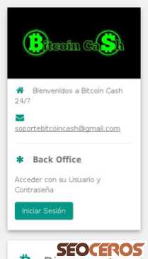 bitcoincash24-7.com mobil Vista previa