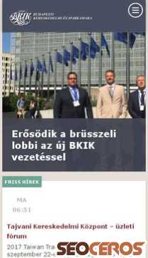 bkik.hu mobil előnézeti kép
