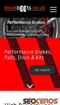 blackboots.co.uk/performance-brakes mobil 미리보기