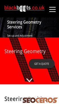blackboots.co.uk/steering-geometry mobil náhled obrázku