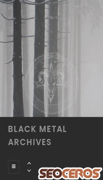 blackmetalarchives.com mobil Vorschau