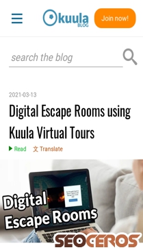blog.kuula.co/digital-escape-room mobil Vorschau