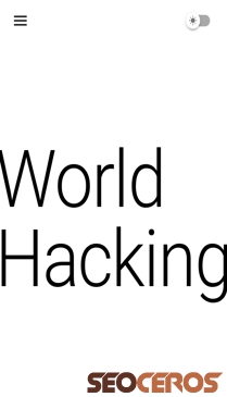 blog.worldhacking.org {typen} forhåndsvisning