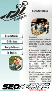 bobpalya.hu mobil előnézeti kép