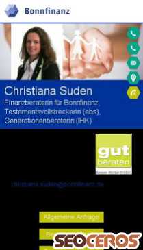bonnfinanz-suden.de mobil náhľad obrázku