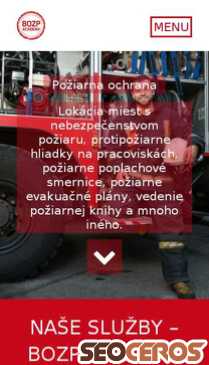 bozpacademy.sk mobil előnézeti kép