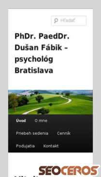 bratislavapsycholog.sk mobil preview