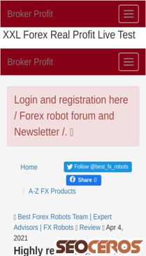 brokerprofit.com/EN/A-Z-FX-Products mobil obraz podglądowy