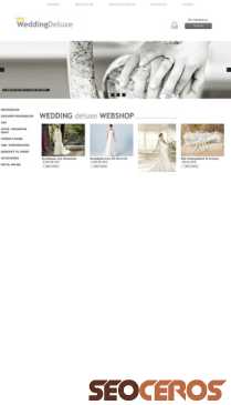brudekjoler-weddingdeluxe.dk mobil náhled obrázku