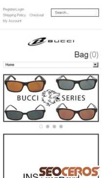 buccisunglasses.com mobil preview
