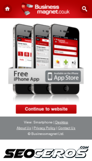 businessmagnet.co.uk mobil náhled obrázku