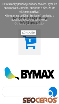 bymax.sk mobil Vorschau