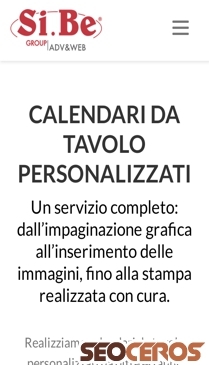 calendaritavolopersonalizzati.it mobil előnézeti kép
