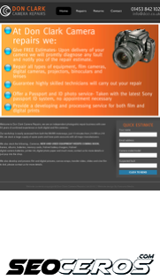 camera-repairs.co.uk mobil förhandsvisning