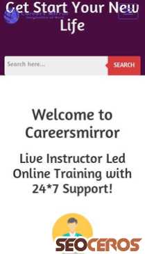 careersmirror.com mobil náhled obrázku