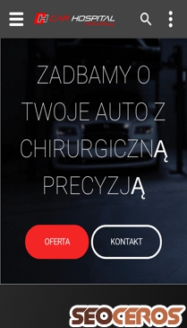 carhospital.pl mobil preview