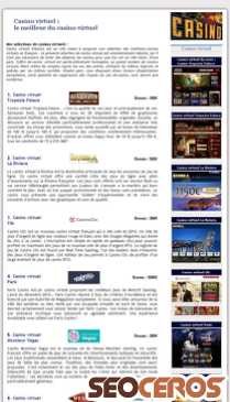 casinovirtuelfrancais.fr mobil náhled obrázku