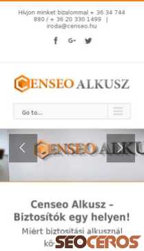 censeo.hu mobil preview
