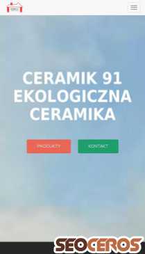 ceramik91.pl mobil förhandsvisning