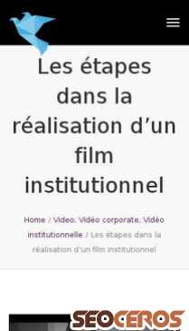 cgevasion.fr/etapes-realisation-dun-film-institutionnel mobil preview