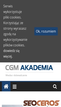 cgmakademia.pl mobil 미리보기