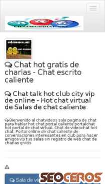 chathot.org mobil förhandsvisning