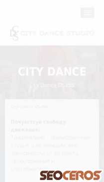 citydance.ee mobil előnézeti kép