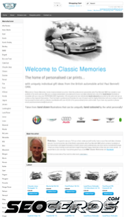 classicmemories.co.uk mobil förhandsvisning