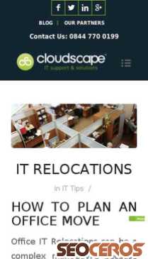 cloudscapeit.co.uk/it-relocations mobil obraz podglądowy