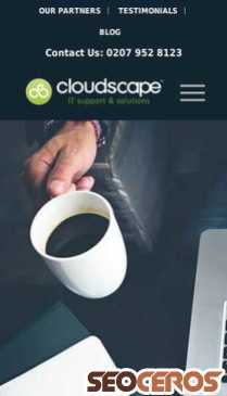 cloudscapeit.co.uk/it-services-london mobil previzualizare