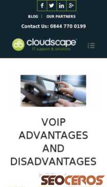 cloudscapeit.co.uk/voip-advantages-disadvantages mobil preview