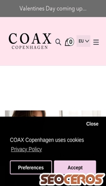 coaxcopenhagen.com mobil előnézeti kép