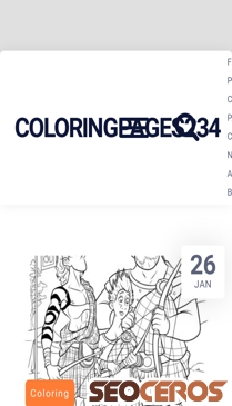 coloringpages234.com mobil previzualizare