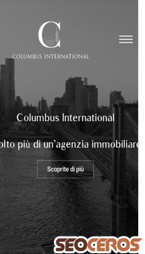 columbusintl.com mobil previzualizare