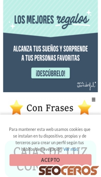 confrases.es/cajasdeluzconletras mobil náhľad obrázku