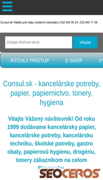 consul.sk mobil előnézeti kép