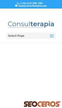 consulterapia.com mobil vista previa