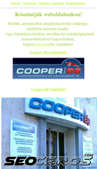 cooper66.hu mobil előnézeti kép