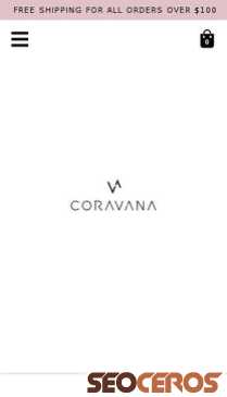 coravana.com mobil förhandsvisning