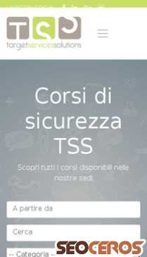 corsisicurezza.targetsolution.it mobil preview