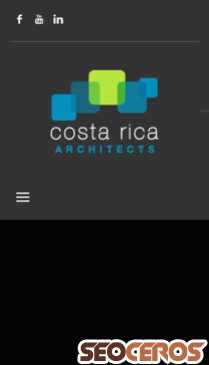 costaricaarchitects.com mobil Vorschau