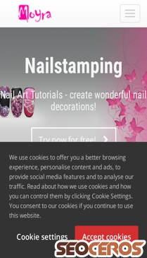 courses.nailstamping.com mobil preview