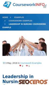courseworkinfo.co.uk/examples/leadership-in-nursing-coursework-example mobil previzualizare