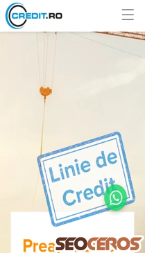 credit.ro/linie-de-credit mobil previzualizare