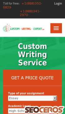 custom-writing-expert.com mobil förhandsvisning