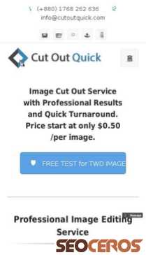 cutoutquick.com mobil vista previa