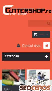 cuttershop.ro mobil preview
