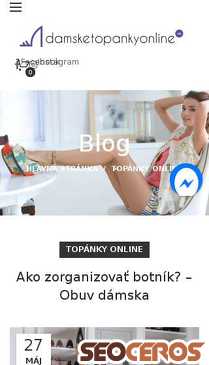 damsketopankyonline.sk/ako-zorganizovat-botnik-obuv-damska mobil előnézeti kép