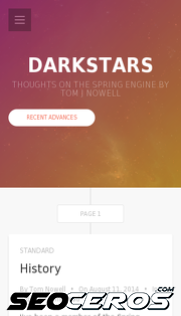 darkstars.co.uk mobil förhandsvisning