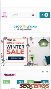 decoliving.ro mobil preview